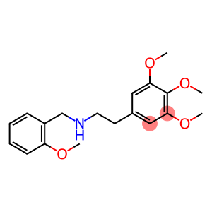 Benzeneethanamine, 3,4,5-trimethoxy-N-[(2-methoxyphenyl)methyl]-