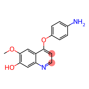 4-(4-氨基苯氧基)-6-甲氧基喹啉-7-酚