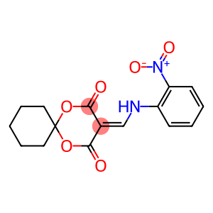 1,5-Dioxaspiro[5.5]undecane-2,4-dione, 3-[[(2-nitrophenyl)amino]methylene]-