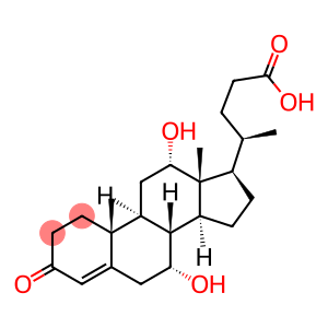 7α,12α-Dihydroxy-3-oxochol-4-en-24-oic acid