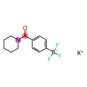 Potassium trifluoro[4-(piperidine-1-carbonyl)phenyl]boranuide