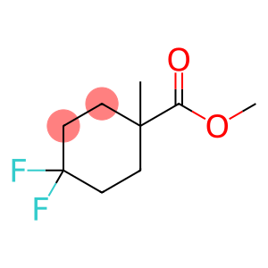 Cyclohexanecarboxylic acid, 4,4-difluoro-1-methyl-, methyl ester