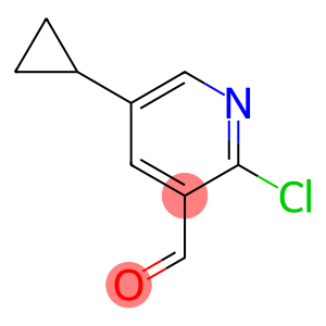 2-Chloro-5-cyclopropylpyridine-3-carboxyaldehyde