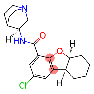 N-(1-azabicyclo(2.2.2)octan-3-yl)-2-chloro-5a,6,7,8,9,9a-hexahydrodibenzofuran-4-carboxamide