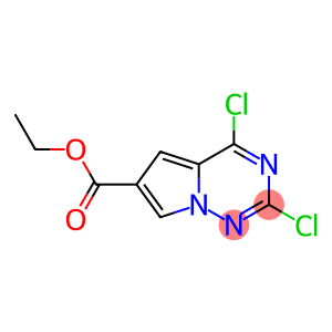 2,4-二氯吡咯[2,1-f]-[1,2,4]三嗪-6-羧酸乙酯