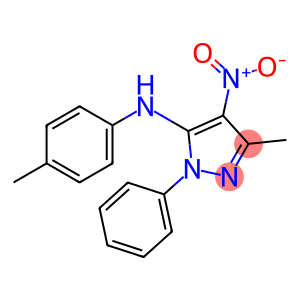 1-Phenyl-3-methyl-4-nitro-5-[(4-methylphenyl)amino]-1H-pyrazole