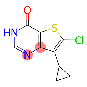 6-Chloro-7-cyclopropylthieno[3,2-d]pyrimidin-4-ol