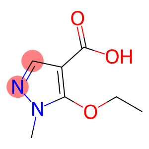 1H-Pyrazole-4-carboxylic acid, 5-ethoxy-1-methyl-