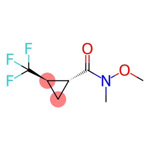 (1S,2S)-N-methoxy-N-methyl-2-(trifluoromethyl)cyclopropane-1-carboxamide