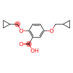 2,5-Bis(cyclopropylmethoxy)benzoic acid