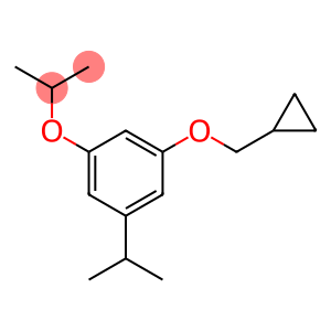 1-(Cyclopropylmethoxy)-3-(1-methylethoxy)-5-(1-methylethyl)benzene