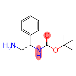 (S)-2-(Boc-氨基)-2-苯基乙胺