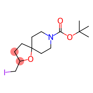 tert-butyl 2-(iodomethyl)-1-oxa-8-azaspiro[4.5]decane-8-carboxylate