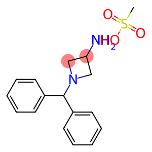 1-Benzhydrylazetidin-3-amine methanesulfonate