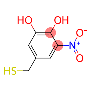 1,2-Benzenediol, 5-(mercaptomethyl)-3-nitro- (9CI)