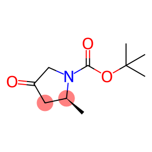 1-Pyrrolidinecarboxylic acid, 2-methyl-4-oxo-, 1,1-dimethylethyl ester, (2S)-