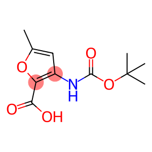 5-methyl-3-[(2-methylpropan-2-yl)oxycarbonylamino]furan-2-carboxylic acid
