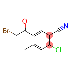 5-(2-broMoacetyl)-2-chloro-4-Methylbenzonitrile