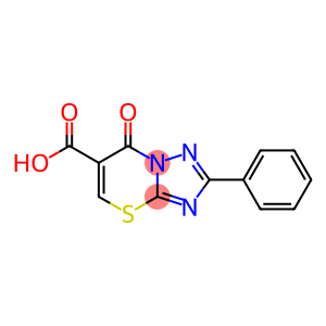 7-oxo-2-phenyl-7H-[1,2,4]triazolo[5,1-b][1,3]thiazine-6-carboxylic acid