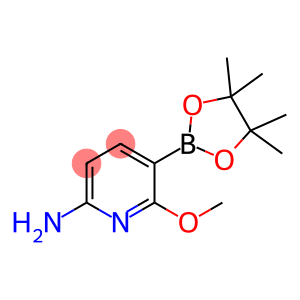 2-Pyridinamine, 6-methoxy-5-(4,4,5,5-tetramethyl-1,3,2-dioxaborolan-2-yl)-