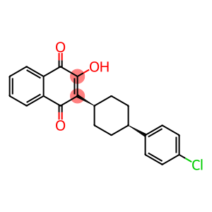 1,4-Naphthalenedione,2-[cis-4-(4-chlorophenyl)cyclohexyl]-3- hydroxy-