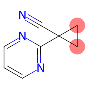 1-(pyrimidin-2-yl)cyclopropane-1-carbonitrile