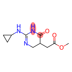 Methyl [2-(cyclopropylamino)-6-oxo-1,4,5,6-tetrahydropyrimidin-5-yl]acetate