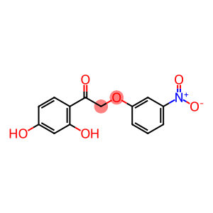 Ethanone, 1-(2,4-dihydroxyphenyl)-2-(3-nitrophenoxy)-