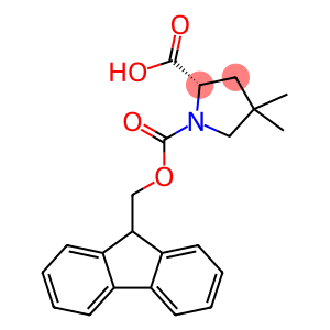 1,2-Pyrrolidinedicarboxylic acid, 4,4-dimethyl-, 1-(9H-fluoren-9-ylmethyl) ester, (2S)-