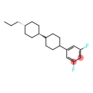 1,3-Difluor-5-[trans-4-(trans-4-propylcyclohexyl)-cyclohexyl...