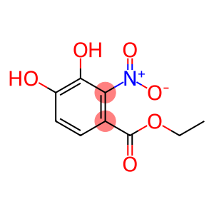 Benzoic acid, 3,4-dihydroxy-2-nitro-, ethyl ester