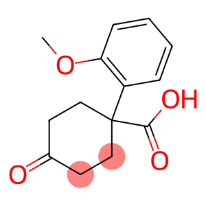 1-(2-甲氧基苯基)-4-氧代环己烷-1-羧酸