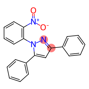 1-{2-nitrophenyl}-3,5-diphenyl-1H-pyrazole