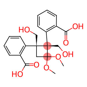 (1S,2S)-1,2-Bis(benzoyloxymethyl)-2,3-dimethyoxy-cyclobutane