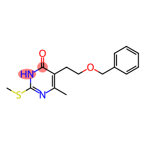 5-[2-(benzyloxy)ethyl]-6-methyl-2-(methylsulfanyl)-3,4-dihydropyrimidin-4-one