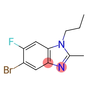 5-BroMo-6-fluoro-2-Methyl-1-propylbenzodiazole