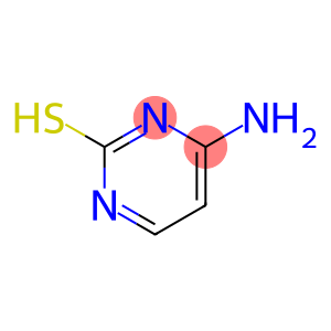 2-Pyrimidinethiol, 4-amino-