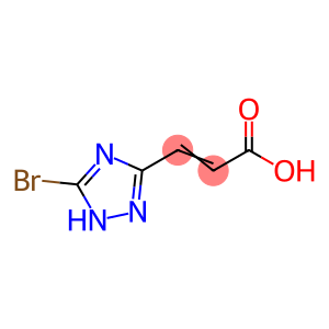 (Z)-3-(5-bromo-1H-1,2,4-triazol-3-yl)acrylic acid