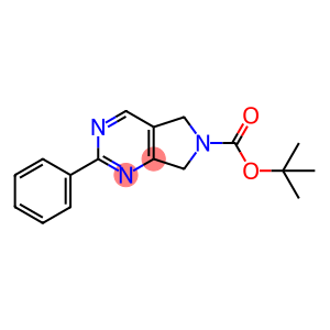 tert-butyl 2-phenyl-5H,6H,7H-pyrrolo[3,4-d]pyrimidine-6-carboxylate