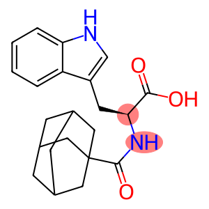 2-(adamantane-1-carboxamido)-3-(1H-indol-3-yl)propanoic acid