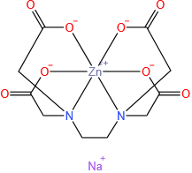 Ethylenediamine-N,N,N,N-tetraacetic acid disodium-zinc salt