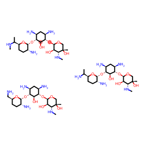 (3R,4R,5R)-2-[(1S,2S,4S,6R)-4,6-diamino-3-[(2R,3R,6S)-3-amino-6-(1-methylaminoethyl)tetrahydropyran-2-yl]oxy-2-hydroxy-cyclohexoxy]-5-methyl-4-methylamino-tetrahydropyran-3,5-diol