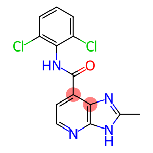 N-(2,6-Dichlorophenyl)-2-methyl-1H-imidazo[4,5-b]pyridine-7-carboxamide