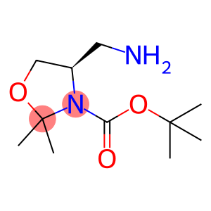 (R)-4-(氨基甲基)-2,2-二甲基噁唑烷-3-羧酸叔丁酯