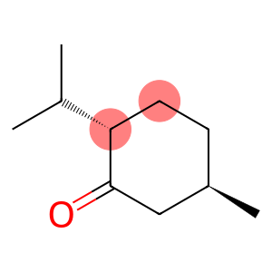 (-)-Menthone,  (1R,4S)-p-Menthan-3-one,  (2S,5R)-2-Isopropyl-5-methylcyclohexanone