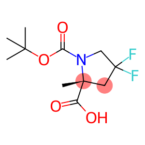 (2R)-1-[(tert-butoxy)carbonyl]-4,4-difluoro-2-methylpyrrolidine-2-carboxylic acid