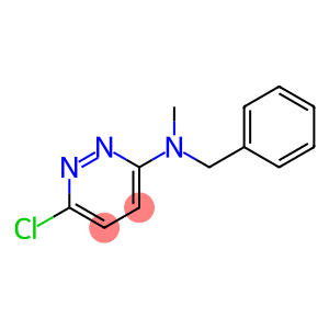 3-Pyridazinamine, 6-chloro-N-methyl-N-(phenylmethyl)-