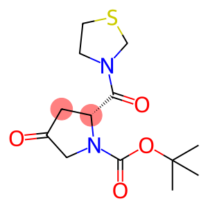 3-((R)-1-tert-butoxycarbonyl-4-oxopyrrolidin-2-ylcarbonyl)thiazolidine
