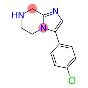 Imidazo[1,2-a]pyrazine, 3-(4-chlorophenyl)-5,6,7,8-tetrahydro-