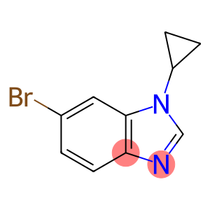 1H-Benzimidazole, 6-bromo-1-cyclopropyl-